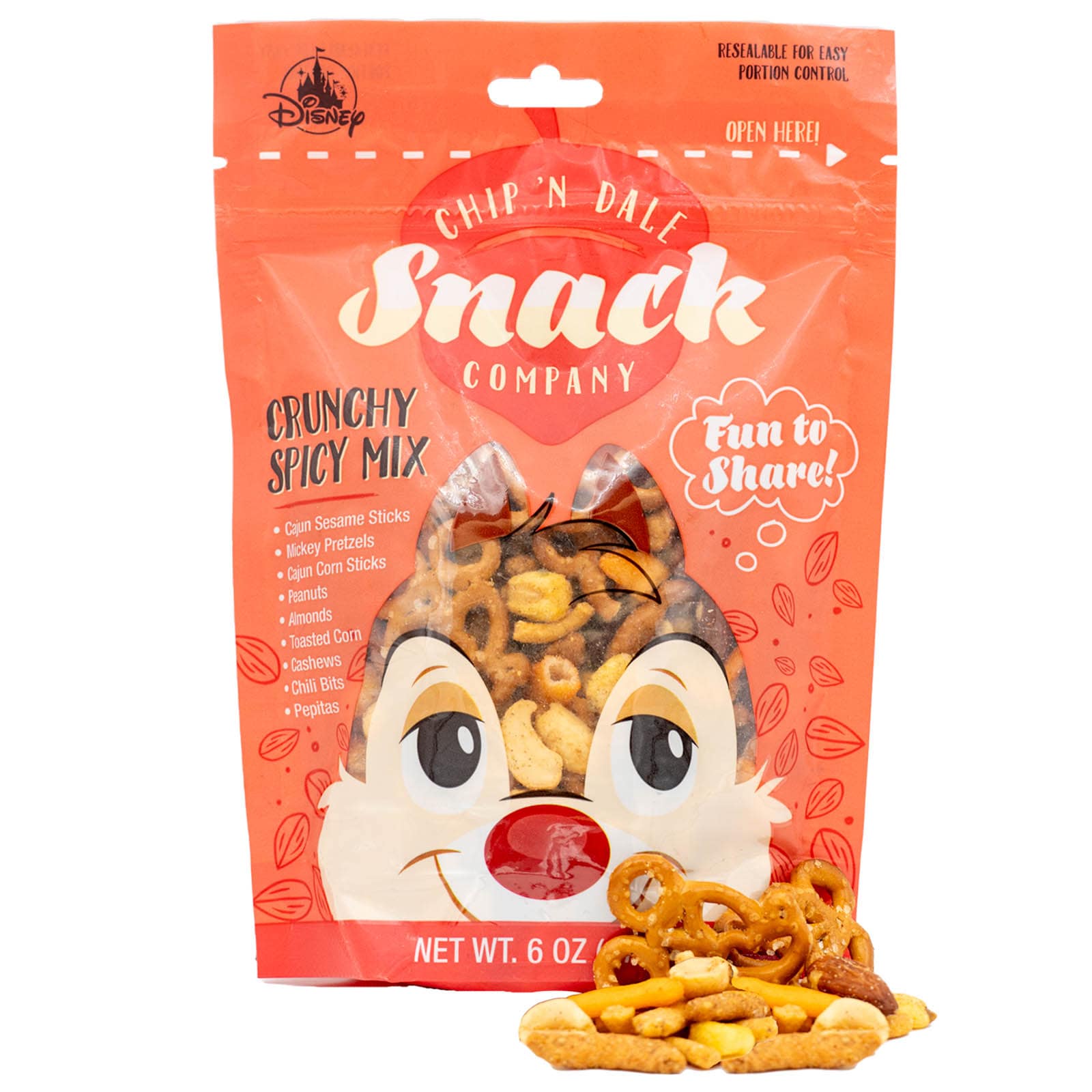 Chip 'N Dale Snack Co. Crunchy Spicy Mix, Net Wt. 6.0 OZ (170g)
