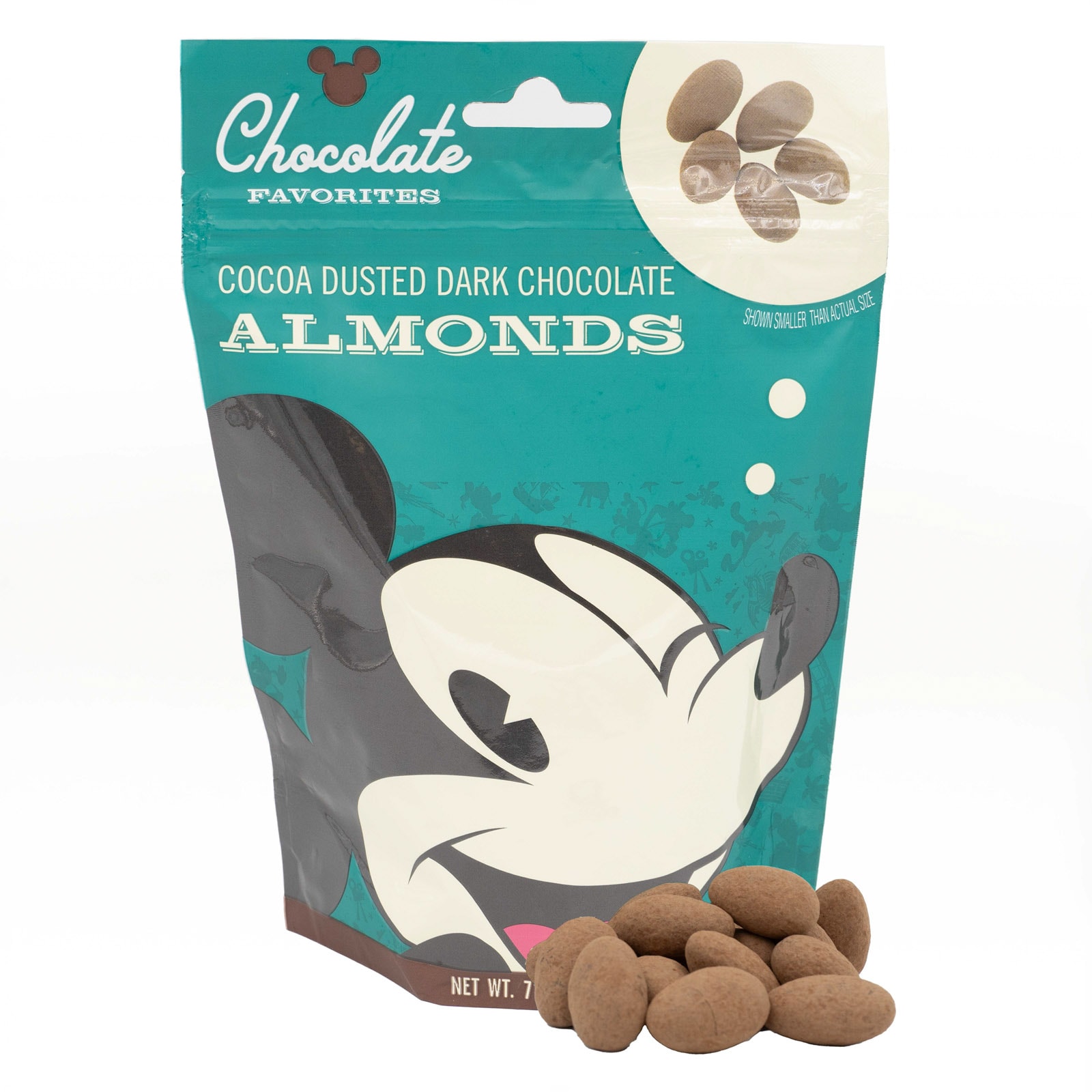 Chocolate Favorites Cocoa Dusted Dark Chocolate Almonds, Net Wt. 7.0 OZ (198g)