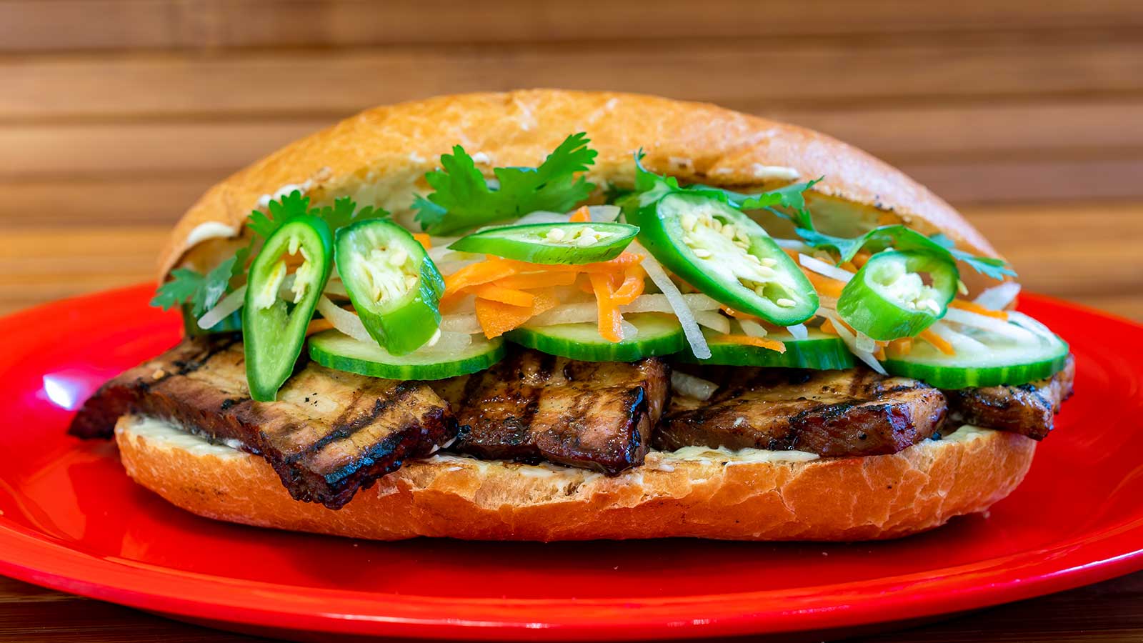 Pork Banh Mi Sandwich