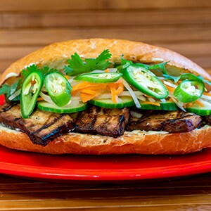 Pork Banh Mi Sandwich