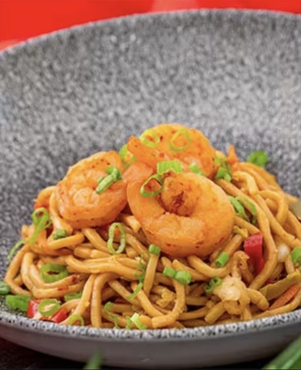 Shrimp Lo Mein Noodles