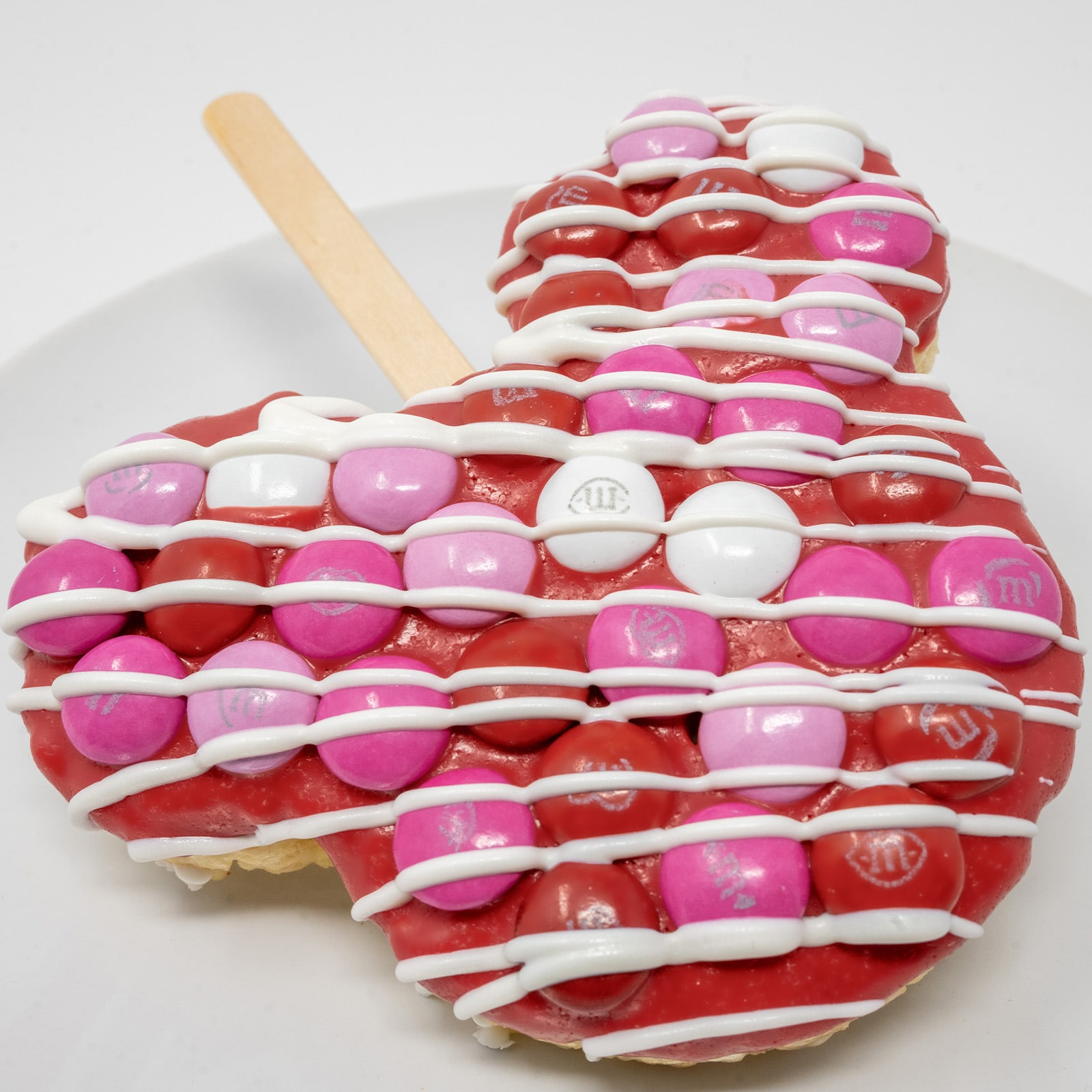 Mickey Valentine Cereal Treat with M&M’S® Milk Chocolate Candies