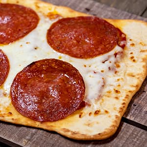 Fish/Shellfish Allergy-Friendly Pepperoni Flatbread