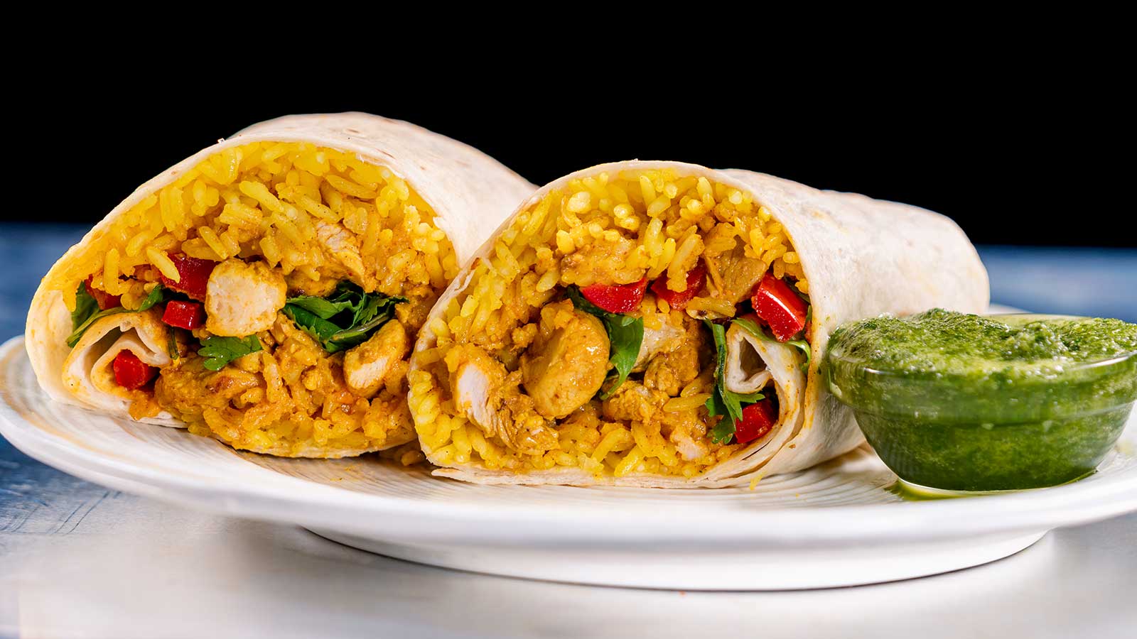 Butter Chicken Burrito