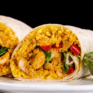 Butter Chicken Burrito