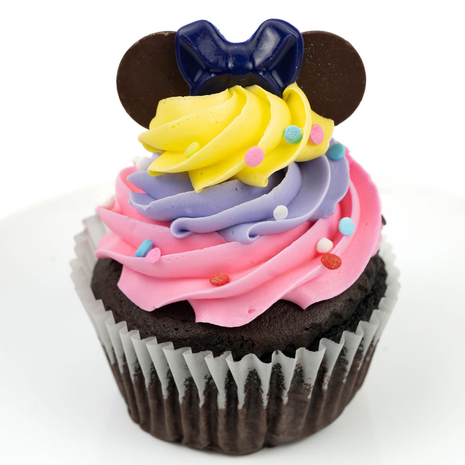 Minnie Easter Chocolate Cupcake