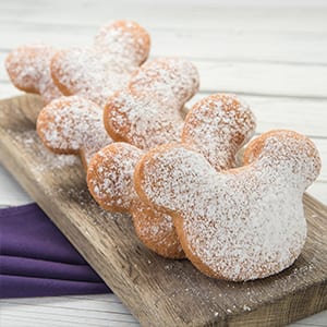 Mickey-shaped Beignets - 6 Pack