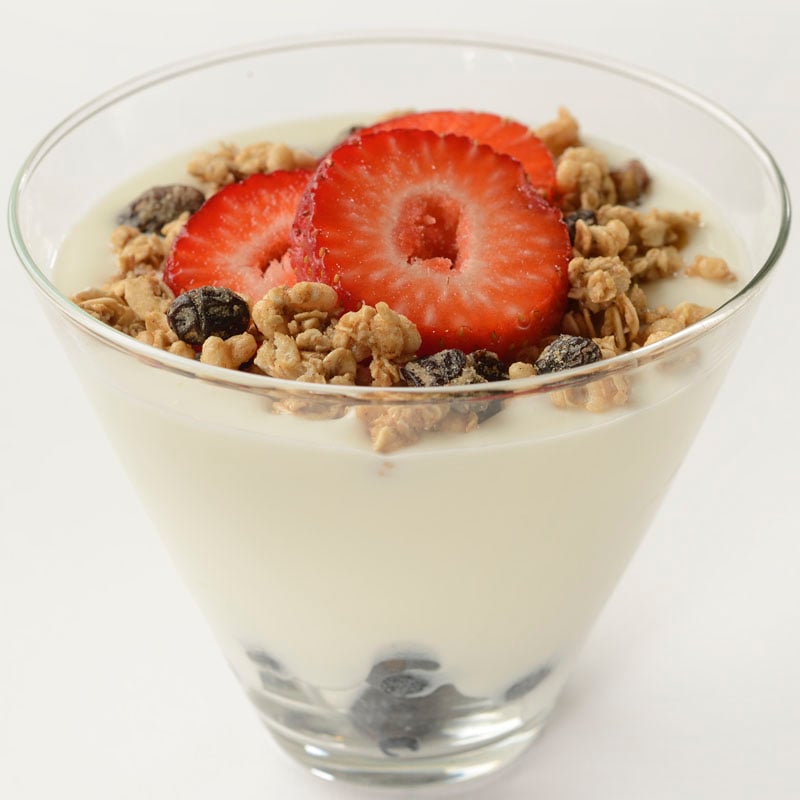 Mixed Berries Vanilla Yogurt Parfait