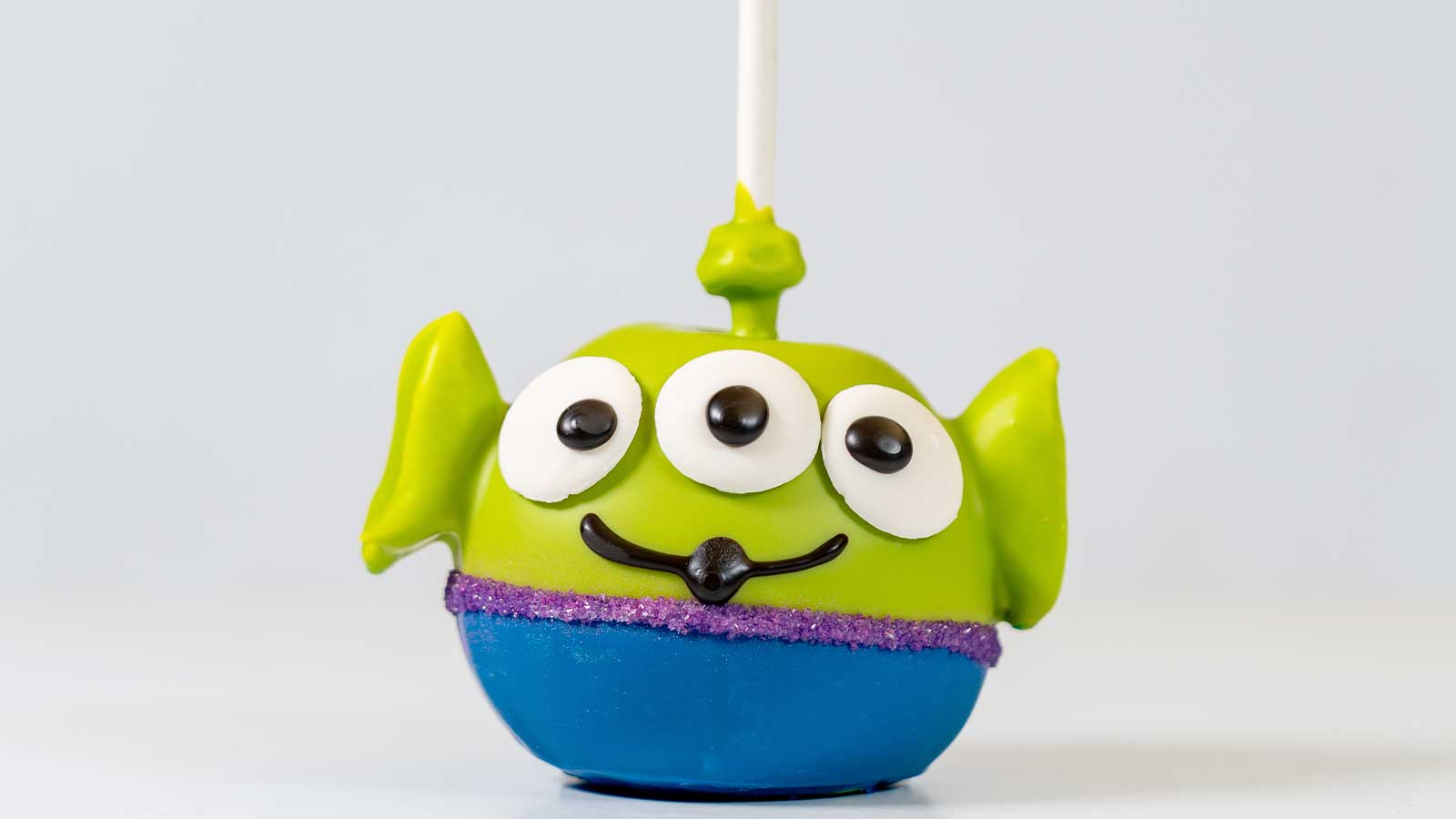 Alien Caramel Apple