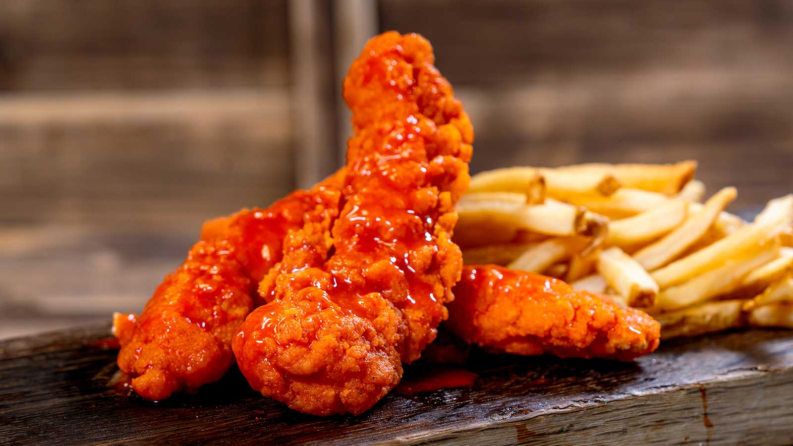 Buffalo Sauce Chicken Tenders 