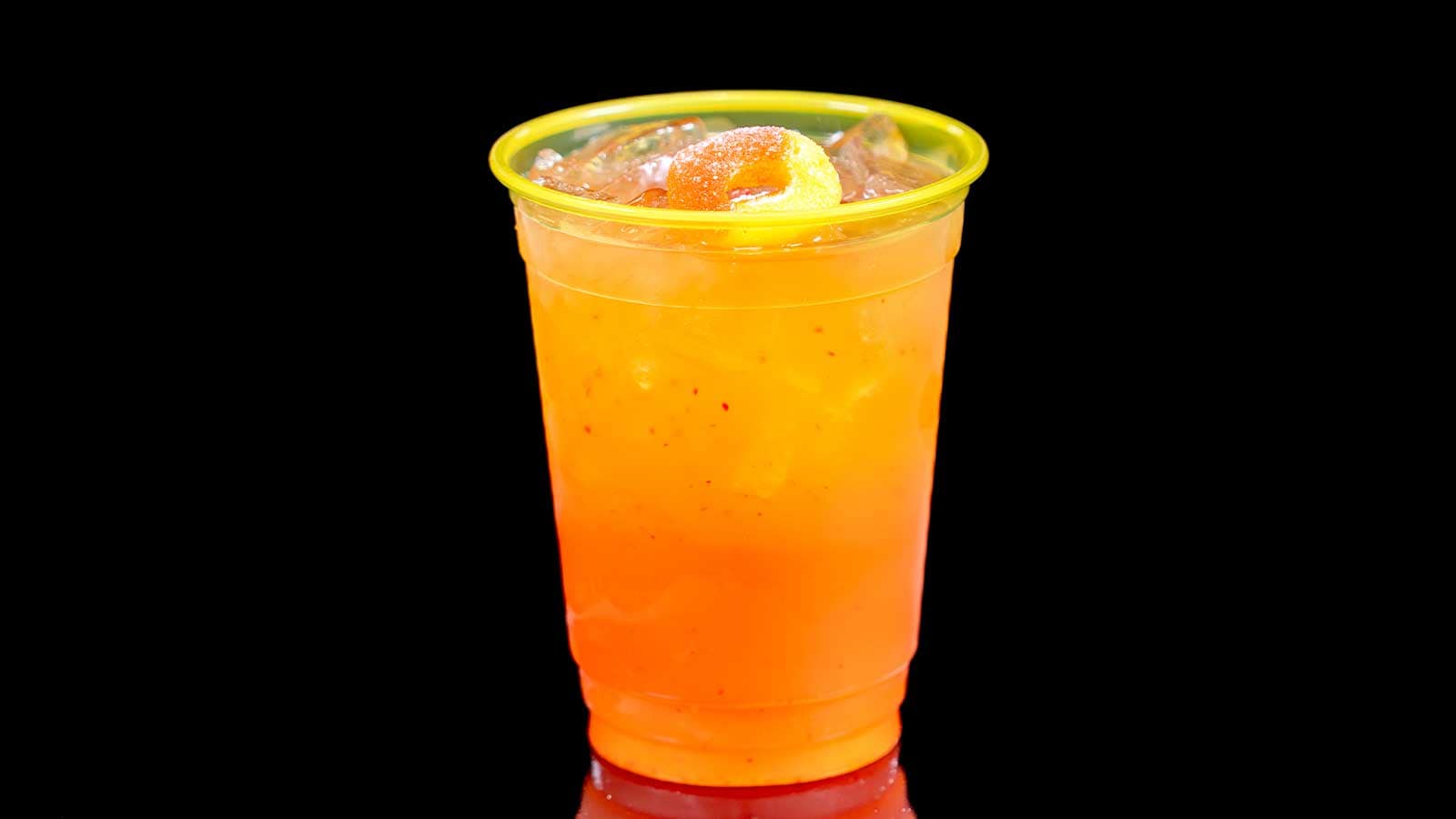 Peach Chamoy Tequila Cocktail