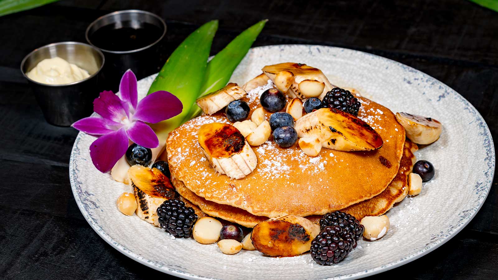 Tropical Buttermilk Pancakes 