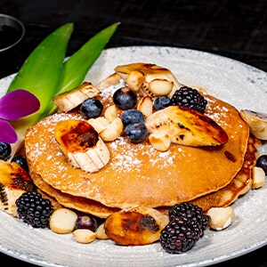 Fish/Shellfish Allergy-Friendly Tropical Buttermilk Pancakes 