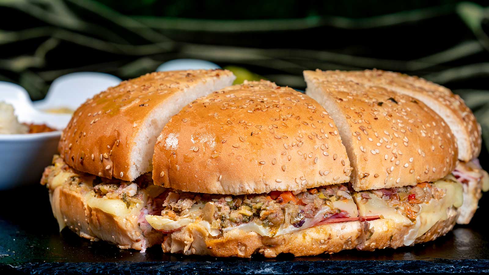 Whole Muffuletta Sandwich 