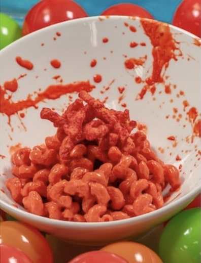 Angry Red Hot Mac & Cheese