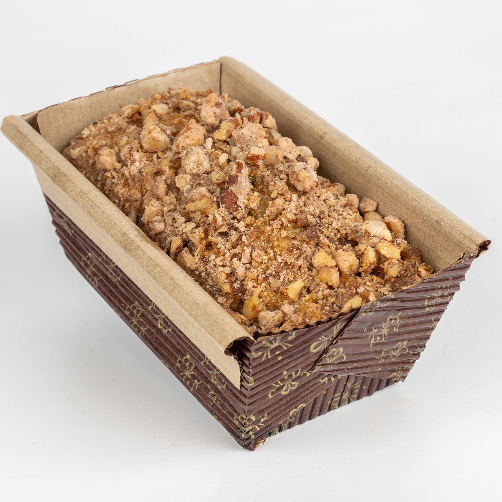 Banana Bread with Praline Topping