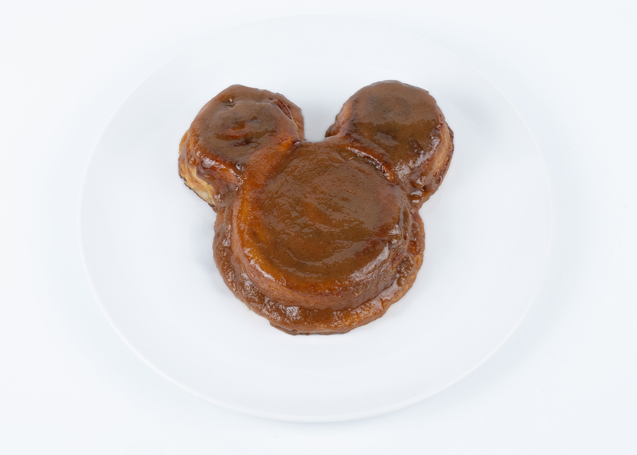 Warm Mickey Cinnamon Roll