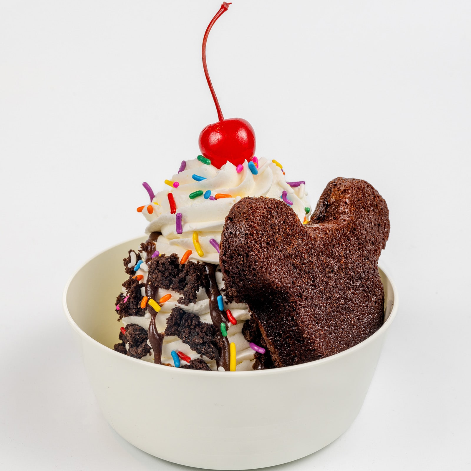 Mickey Brownie Sundae