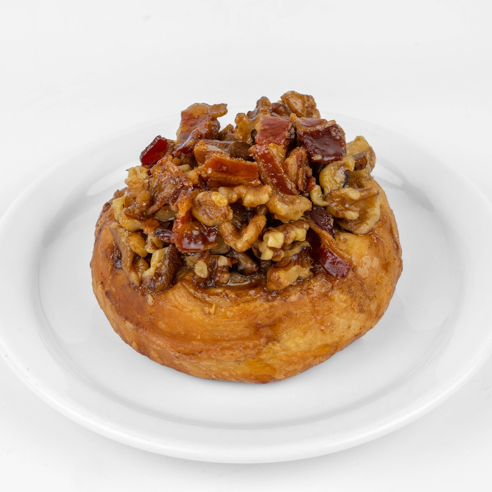 Bacon Walnut Sticky Bun