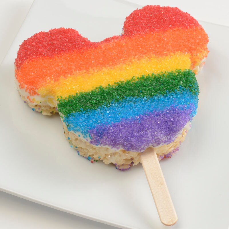 Rainbow Mickey Cereal Treat