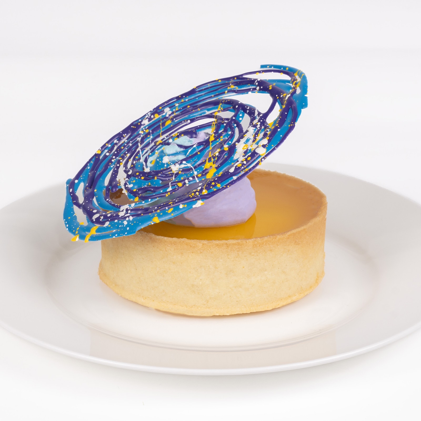 Passion Fruit-Mandarin Tart