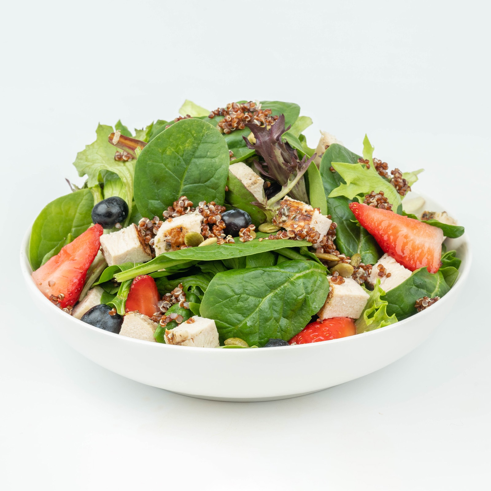 Mixed Berry Salad with Chicken