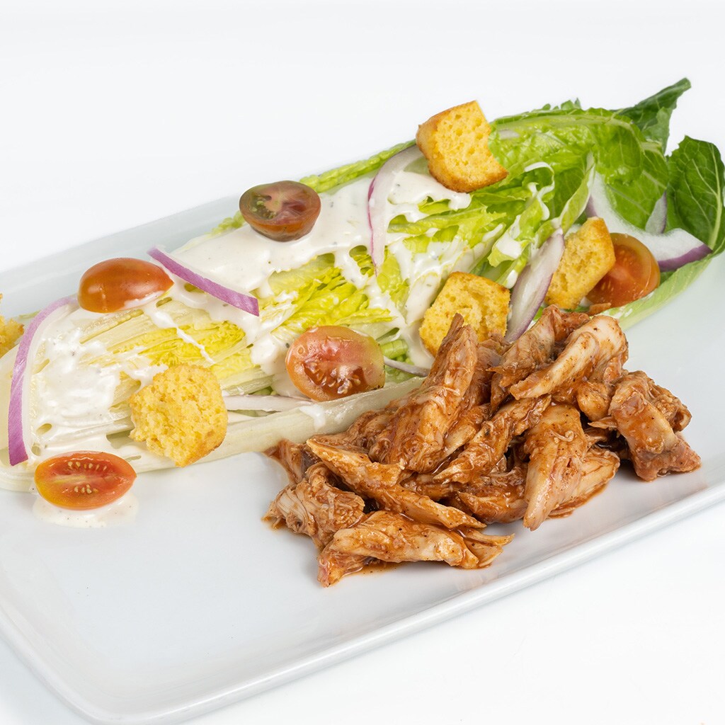 House Salad with Smoked Chicken