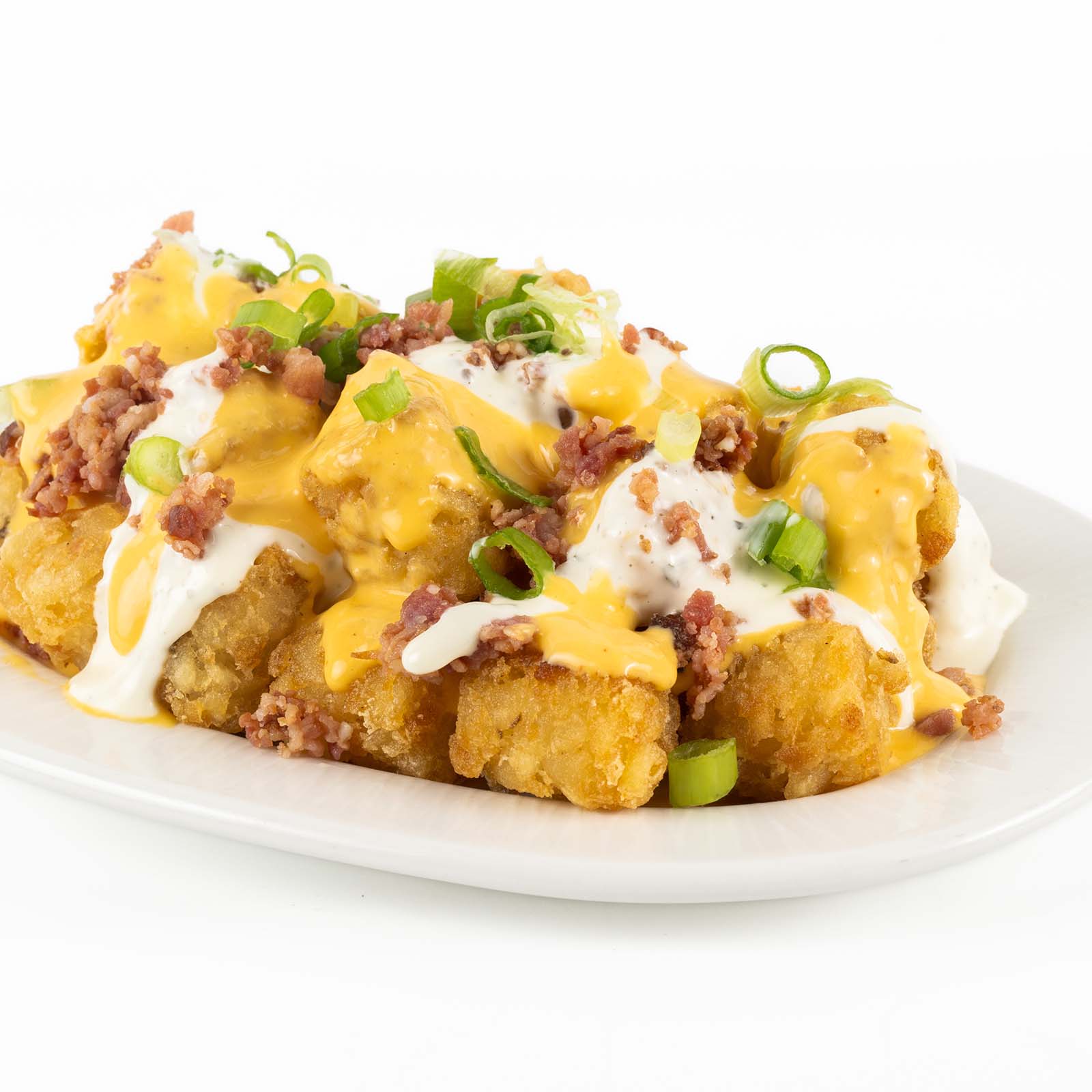 Cheddar, Bacon, and Ranch Tots