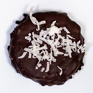 Dark Chocolate Coconut Patty