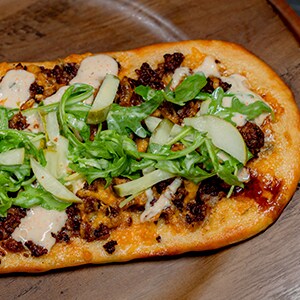 Cheeseburger Flatbread