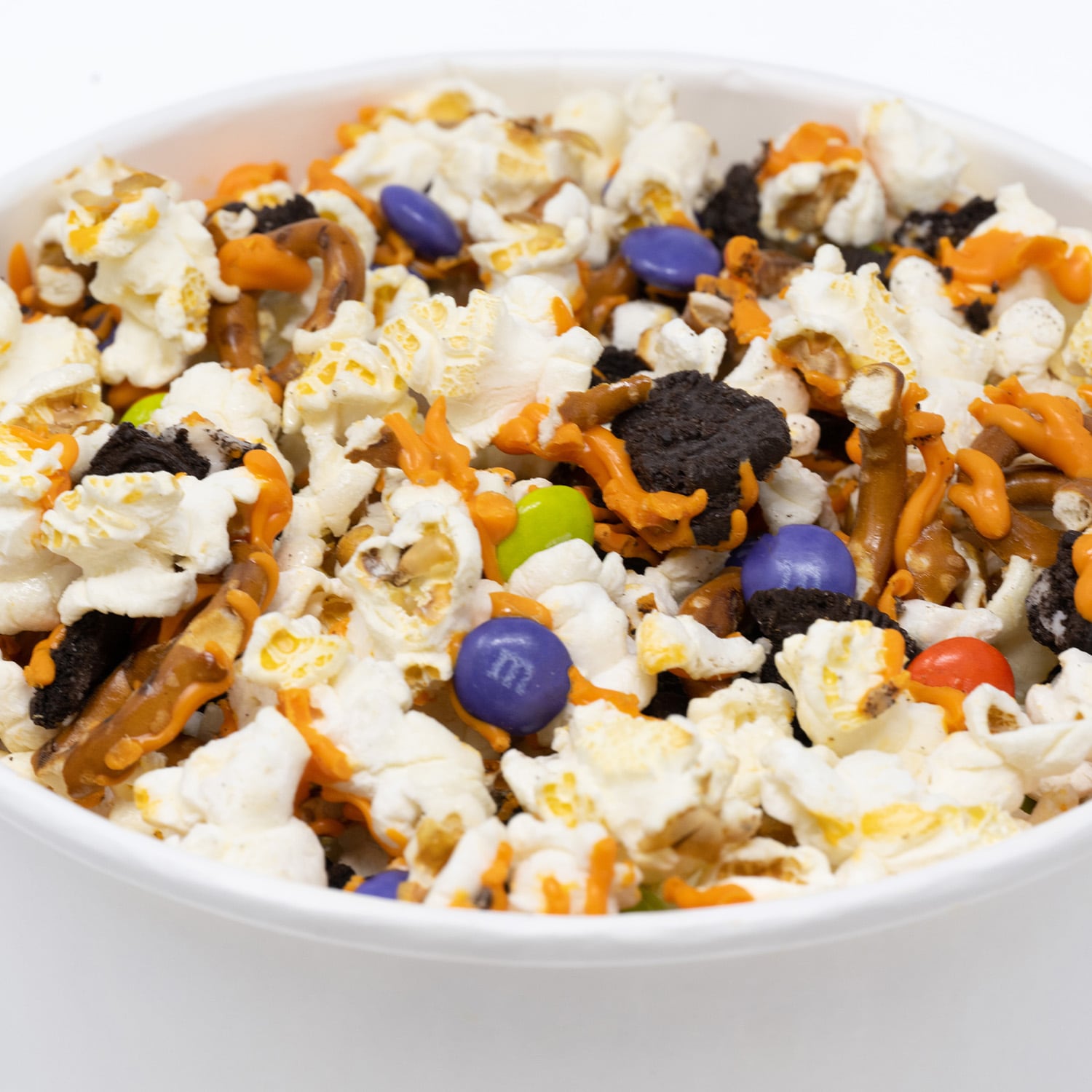 Halloween Treat Popcorn Mix with M&M’S® Milk Chocolate Candies