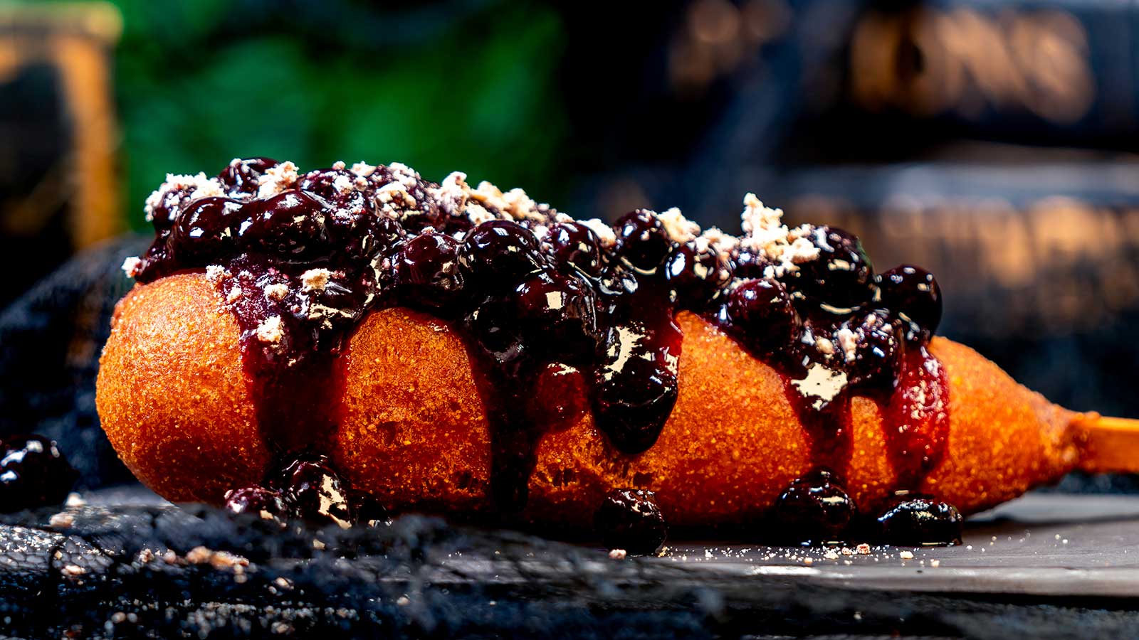 Blueberry Corn Dog 