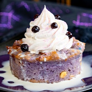 Taro Bread Pudding