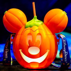 Mickey Jack-O-Lantern Sipper