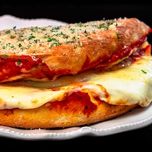 Gluten/Wheat Allergy-Friendly Cheesy Pizza Flop-Over