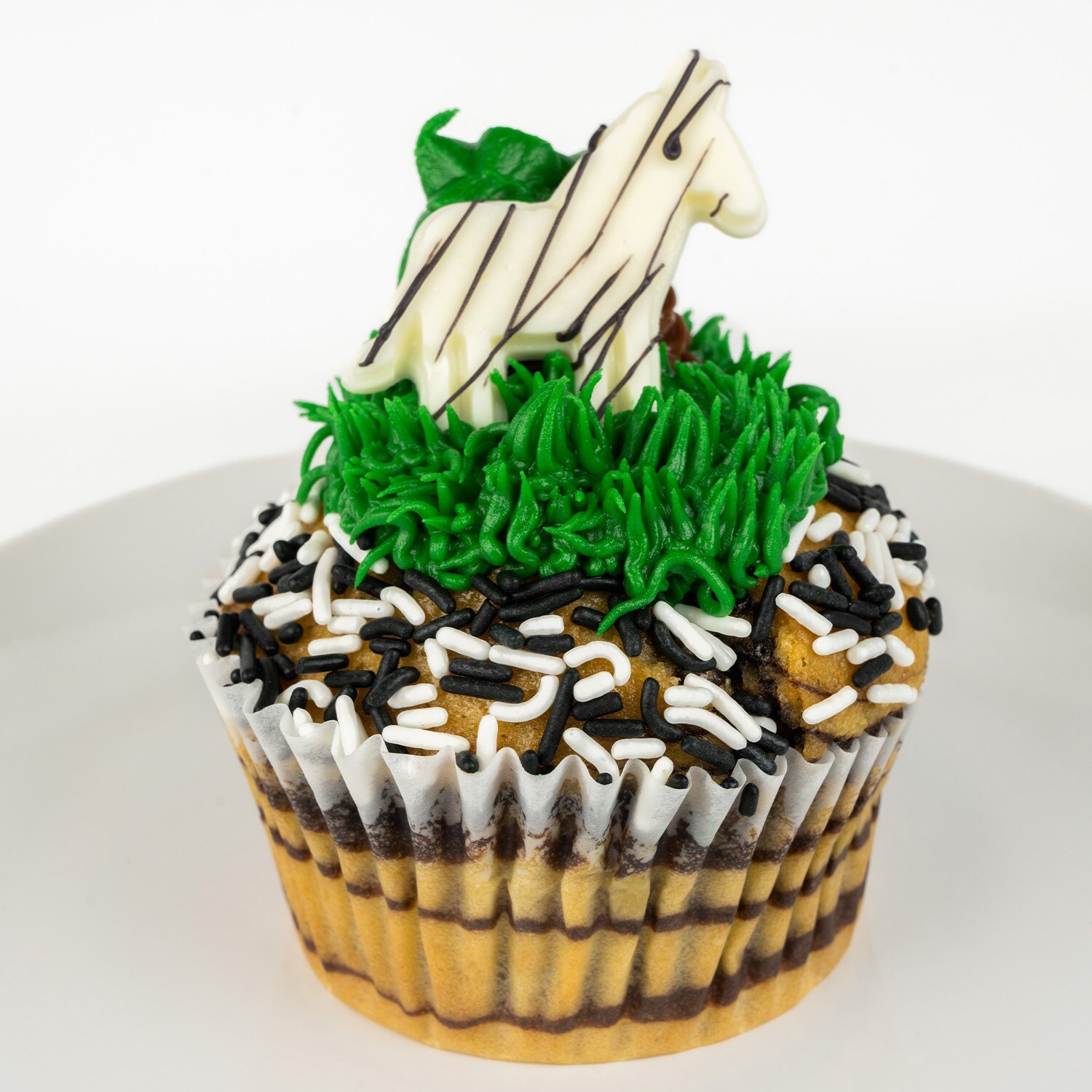 Zebra Cupcake