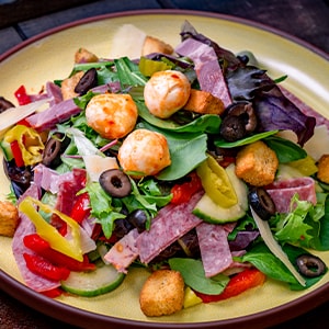 Peanut/Tree Nut Allergy-Friendly Italian Chef Salad