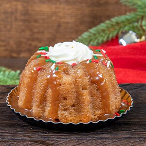 Cinnamon Caramel Apple Bundt Cake 