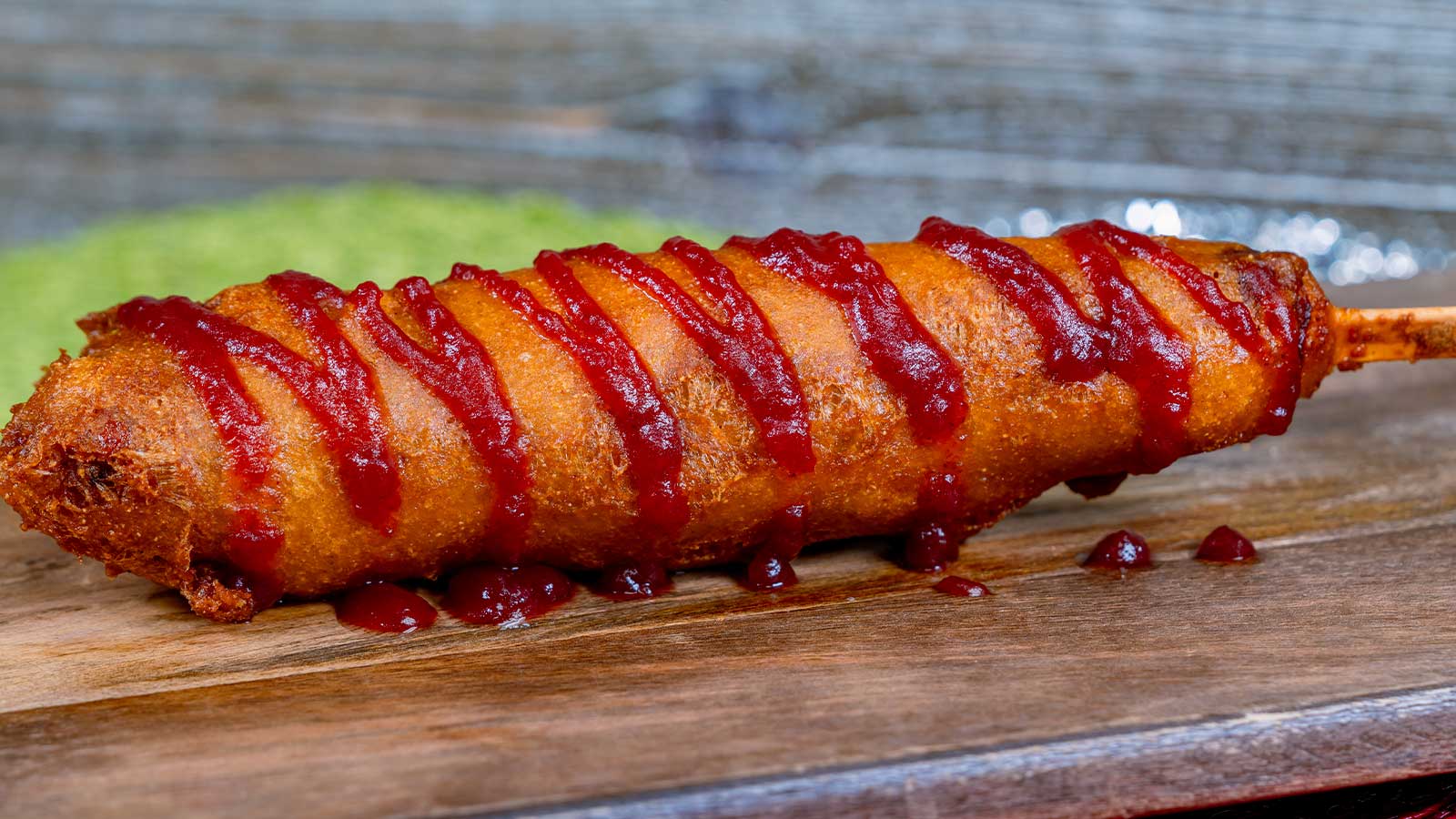 Holiday Stuffing Corn Dog 