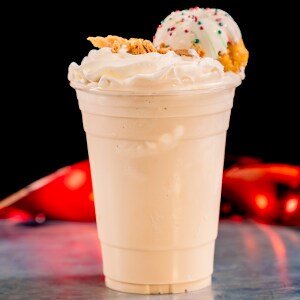 Gingerbread Shake in a Souvenir Glass 