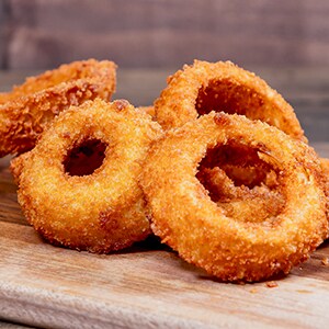 Beer-battered Onion Rings