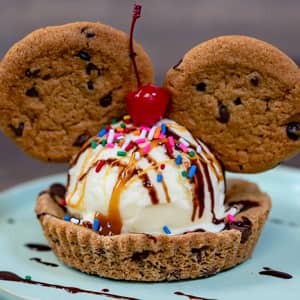 House-made Chocolate-Chunk Cookie Sundae