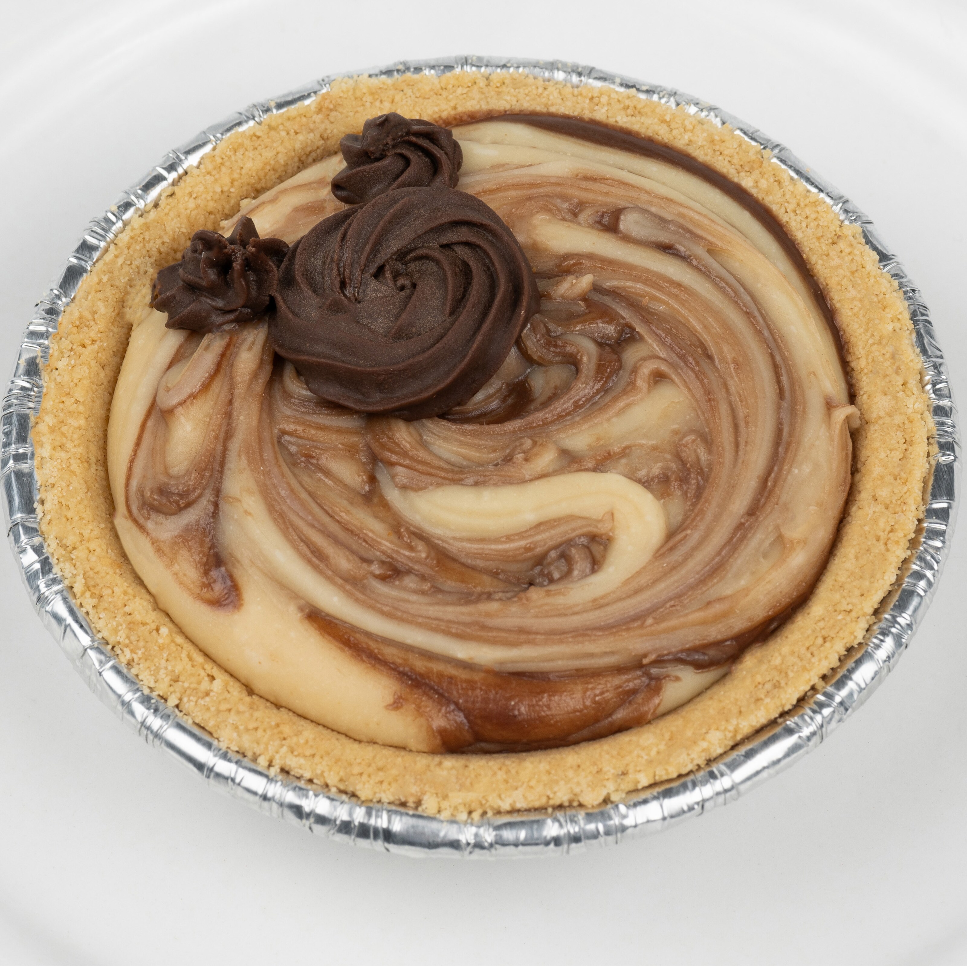 Chocolate Peanut Butter Fudge Pie