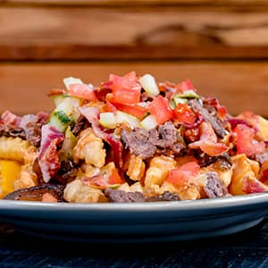 Bacon Cheeseburger Loaded Fries 