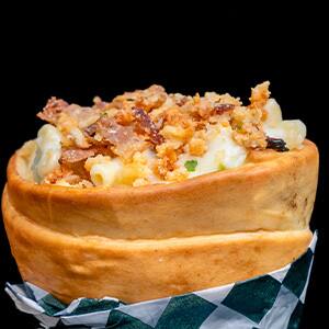 Jalapeño-Bacon Mac Cone