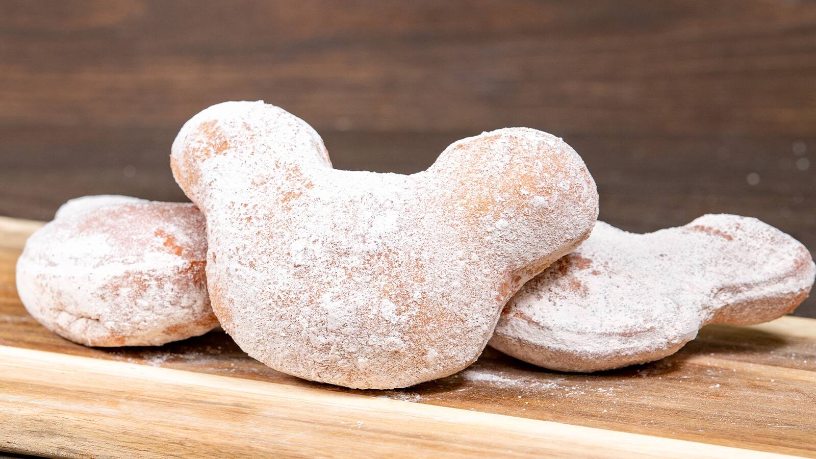 Chocolate Hazelnut-flavored Mickey-shaped Beignets - 3 pack