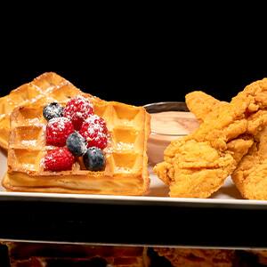 Chicken Tenders & Waffles