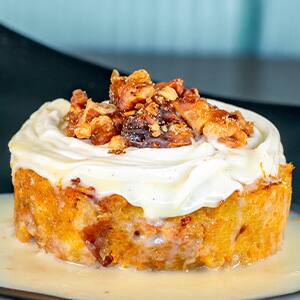 Carrot Cake Bread Pudding