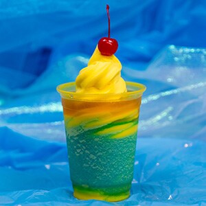 Pixar Pier Frosty Parfait with Spiced Rum