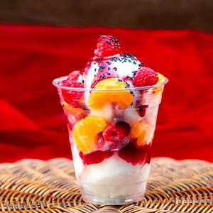 Lychee Fruit Sundae 